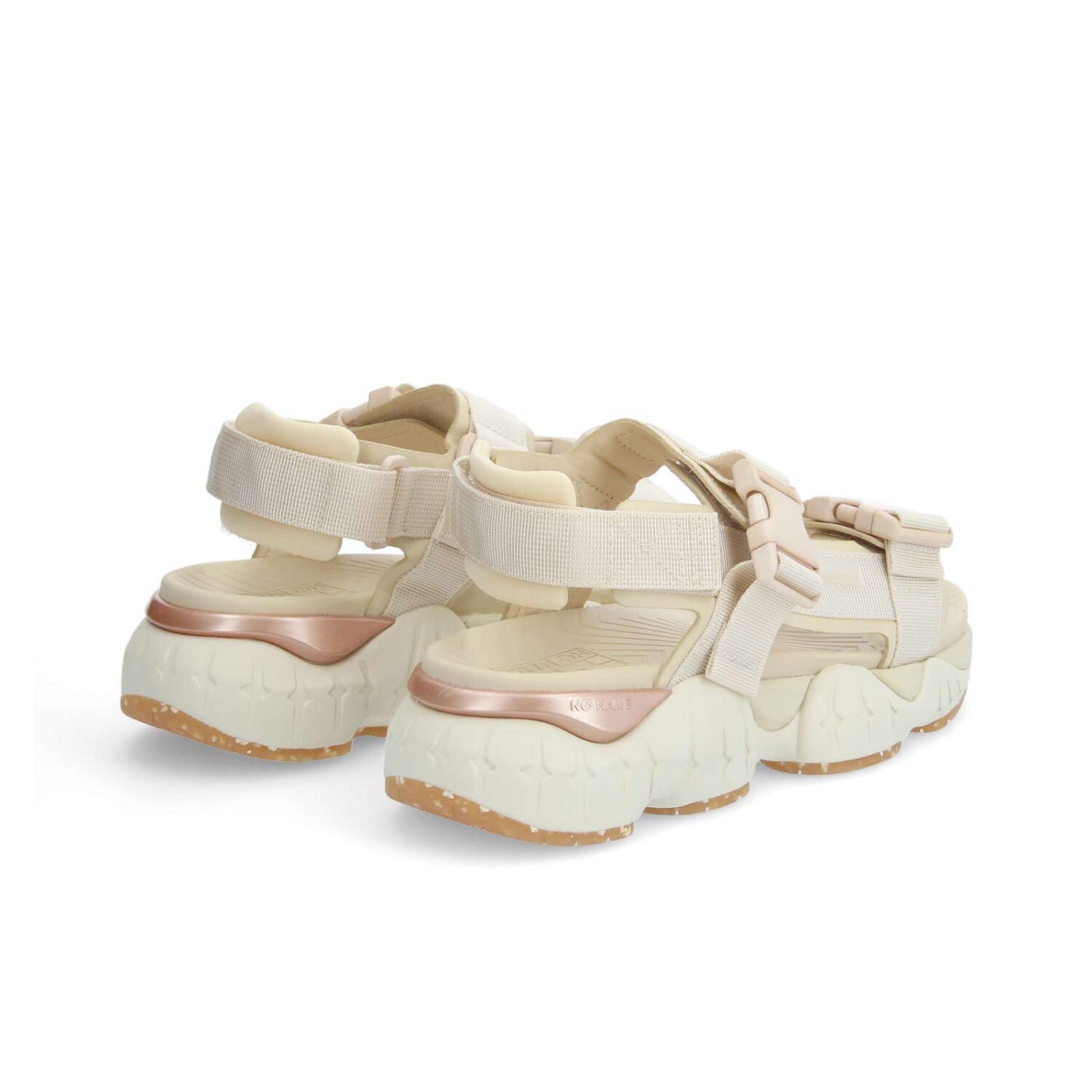 KRAZEE SANDALE W - NAPPA/NYLON STR - BEIGE